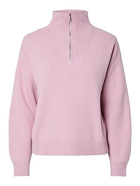 pieces Troyer PCOREE LS HALF ZIP KNIT PWP BC günstig online kaufen