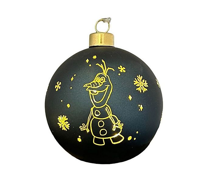 Disney LED Dekolicht Olaf Frozen Weihnachtskugel 10cm beleuchtet Ornament W günstig online kaufen