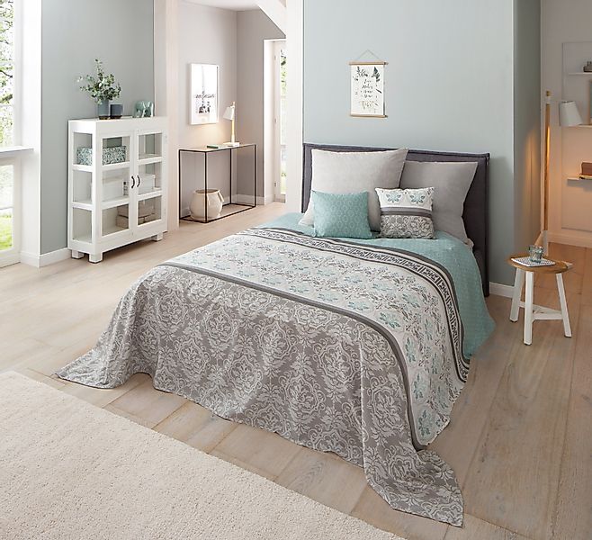 Home affaire Tagesdecke Cremona leichte Tagesdecke, günstig online kaufen