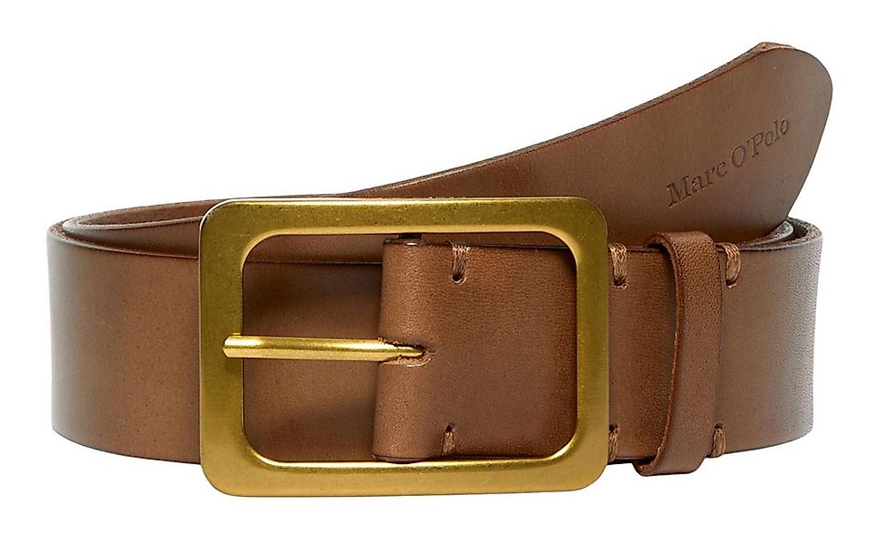 Marc O'Polo Ledergürtel Belt aus echtem Rindsleder günstig online kaufen