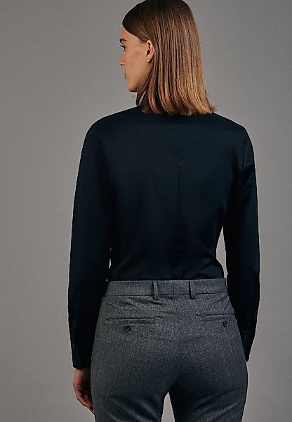 seidensticker Klassische Bluse 1/1 Kragen Uni günstig online kaufen