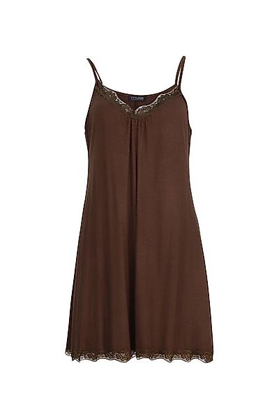 malito more than fashion Longtop 8010 Spahettiträger - Kleid mit Spitze, Na günstig online kaufen