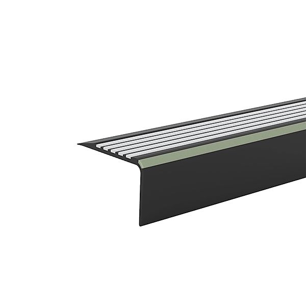 Döllken Treppenkante TKNGA65 40 mm x 65 mm x 1.250 mm Schwarz/Hellgrau günstig online kaufen