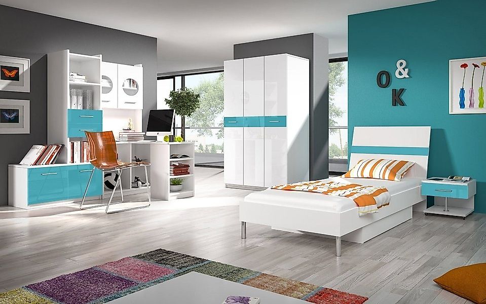 Luxusbetten24 Schlafzimmer-Set Komplett - Kinderzimmer Change, günstig online kaufen