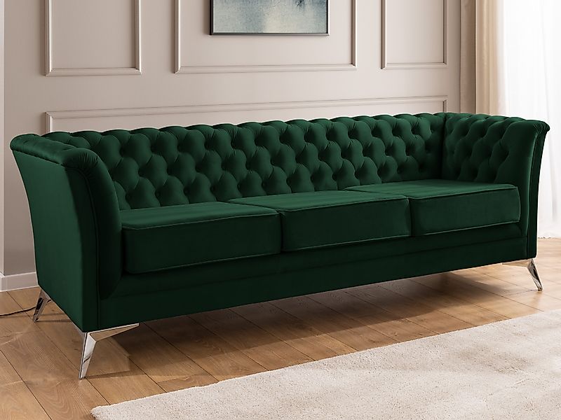 S-Style Möbel Chesterfield-Sofa Whitby, 3-Sitzer aus günstig online kaufen