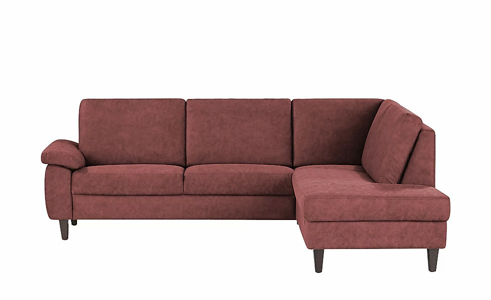 Diva Ecksofa  Diva ¦ rot ¦ Maße (cm): B: 255 H: 90 T: 210.0 Polstermöbel > günstig online kaufen