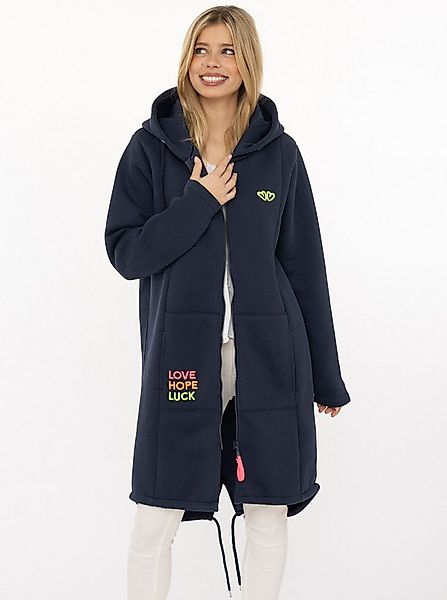 Zwillingsherz Jerseymantel Regular Fit, Langarm, Kapuze, Reißverschluss, Ne günstig online kaufen