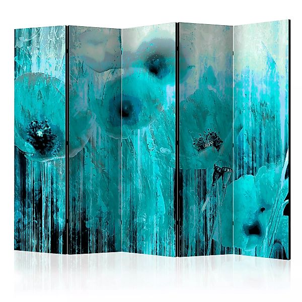 5-teiliges Paravent - Turquoise Madness Ii [room Dividers] günstig online kaufen