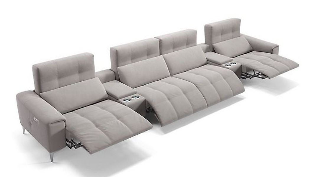 Sofanella 4-Sitzer Stoff SALENTO, Heimkinosofa, Kinocouch, Funktionssofa, K günstig online kaufen