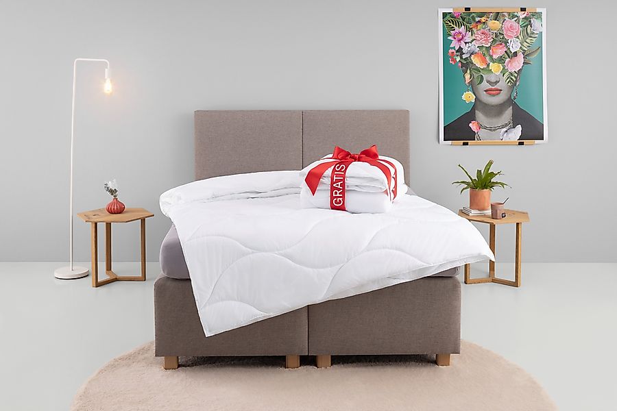 my home Microfaserbettdecke Caelan, kaufe eine günstig online kaufen