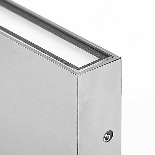 LED-Außenwandlampe CMD 9061, 11 cm, edelstahl, up/down, IP54 günstig online kaufen