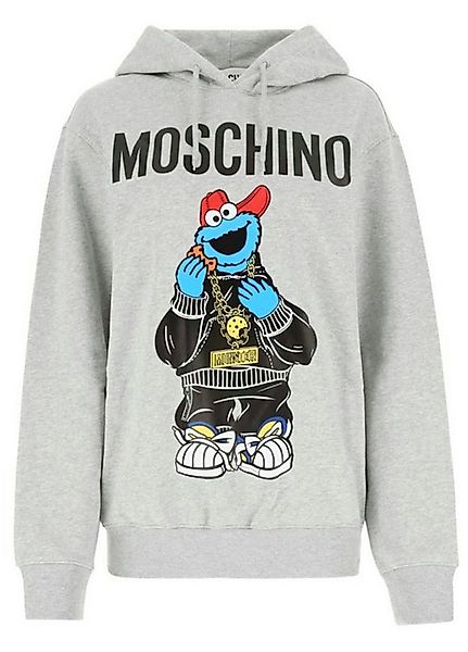 Moschino Hoodie X SESAME STREET Cookie Monster Kapuzen-Sweatshirt Hoodie Sw günstig online kaufen