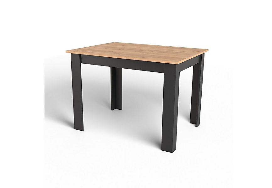 Home Collective Esstisch Küchentisch, Platte aus Eiche, Holztisch (Perfekt günstig online kaufen