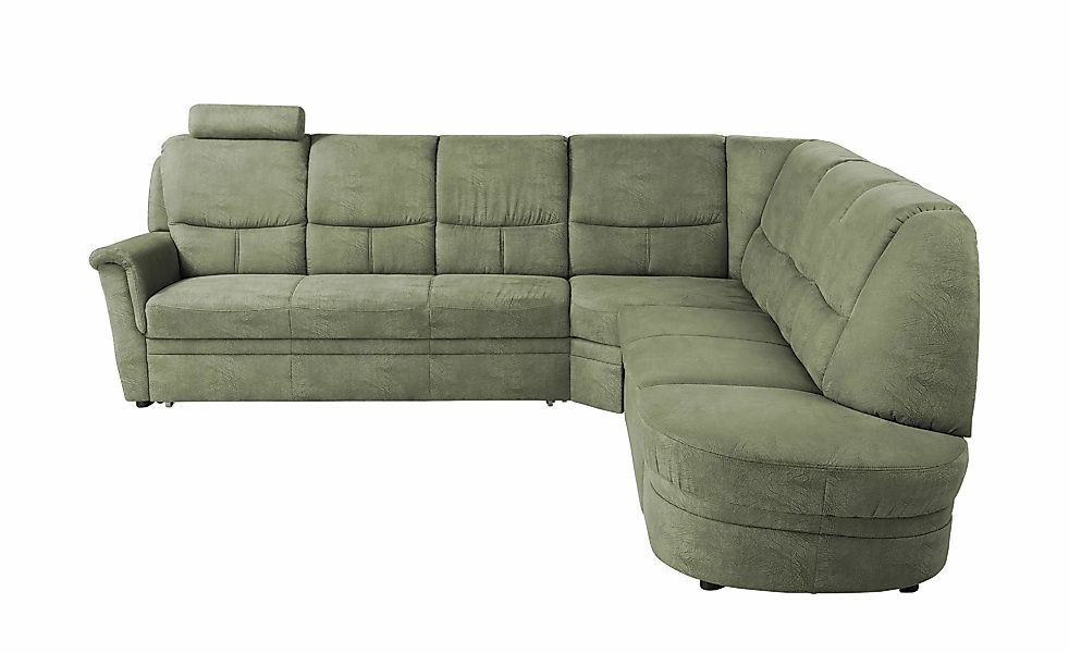 meinSofa Ecksofa  Chris ¦ grün ¦ Maße (cm): B: 290 H: 96 T: 277.0 Polstermö günstig online kaufen