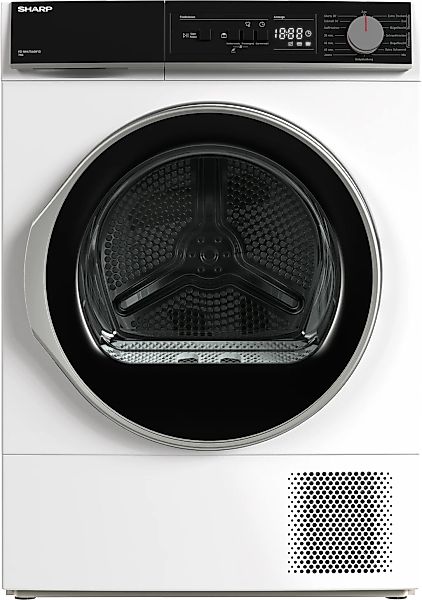 Sharp Wärmepumpentrockner "KD-NHA7S6GW1D-DE" Budget Class 7kg / EEK D / 3 T günstig online kaufen
