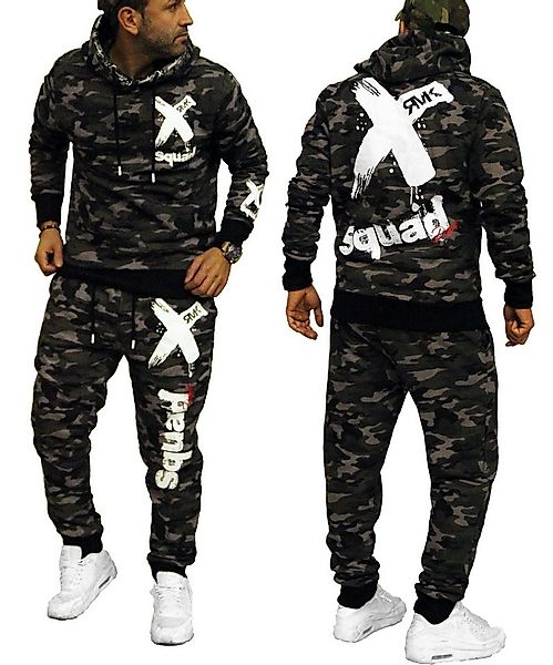 RMK Jogginganzug Herren Trainingsanzug Sportanzug Streetwear Fitness Hoodie günstig online kaufen