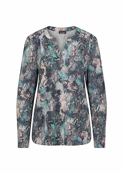 GOLDNER Kurzarmbluse "Elegantes Blusenshirt mit V-Ausschnitt" Schulterpasse günstig online kaufen