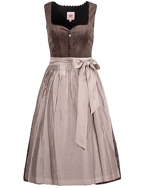 Spieth & Wensky Dirndl Dirndl Gambe 70cm Länge braun günstig online kaufen