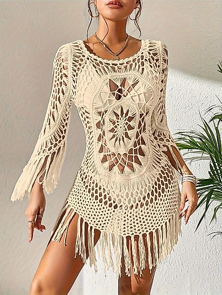 RWEUOQ Strandkleid Damen Bikini Cover Up günstig online kaufen