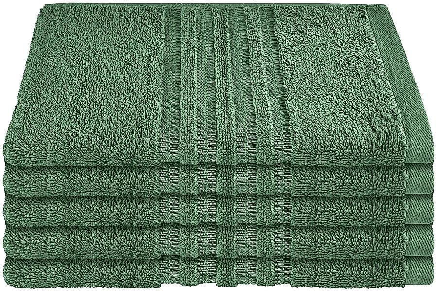 Schiesser Gästehandtücher "Milano aus 100% Baumwolle mit eleganter Bordüre günstig online kaufen