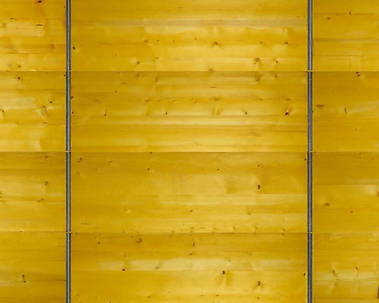 Fototapete "Holzbrett gelb" 4,00x2,50 m / Strukturvlies Klassik günstig online kaufen