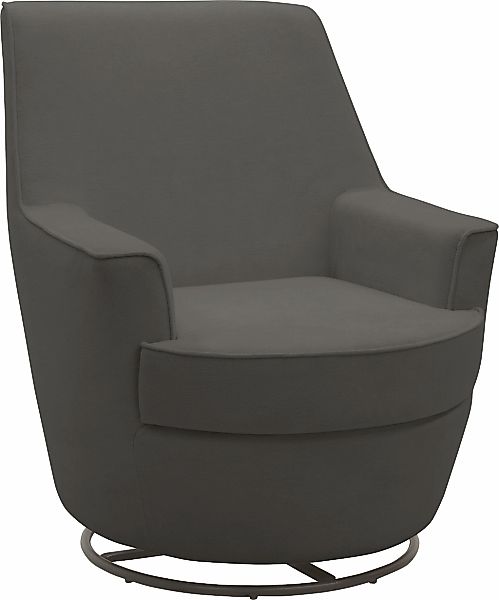 INOSIGN Drehsessel »HETTY, Drehsessel mit Wippfunktion, Lese-Sessel in Cord günstig online kaufen