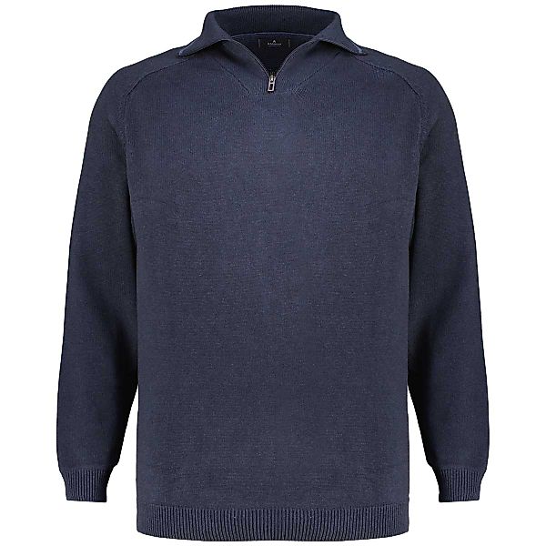 RAGMAN Troyer aus Biobaumwolle Farbe marine Größe: 4XL günstig online kaufen