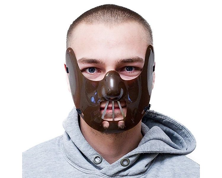 Goods+Gadgets Verkleidungsmaske Hannibal Psycho-Schocker Maske, Halloween P günstig online kaufen