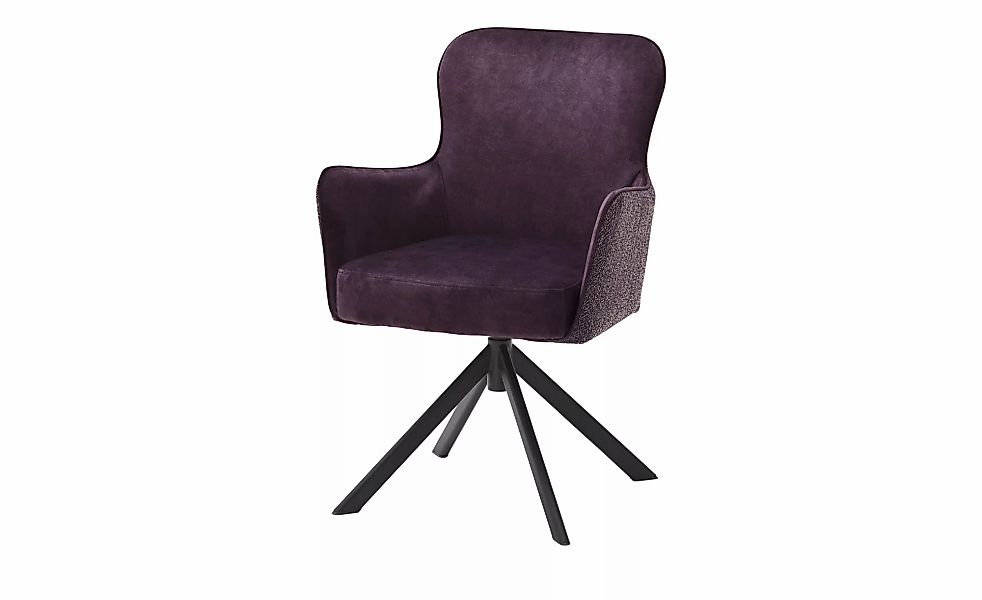 Esszimmerstuhl  drehbar Effi ¦ rot ¦ Maße (cm): B: 62 H: 84 T: 64.0 Stühle günstig online kaufen