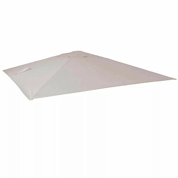 MCW Ersatz-Bezug für Schirm A96 3,5x3,5m Creme-Grau günstig online kaufen