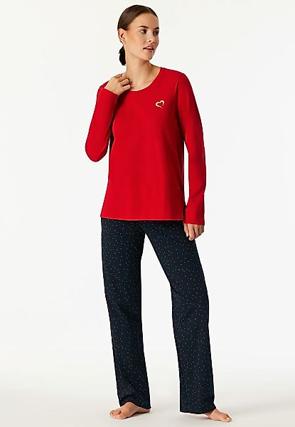 Schiesser Schlafanzug "Family" 0, 2 Stk. tlg., Langarm, Baumwolle, Rundhals günstig online kaufen