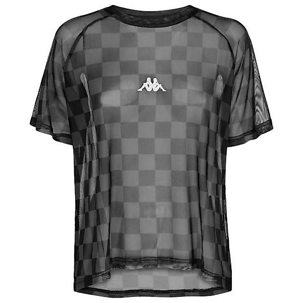 Kappa Ertilai Kurzärmeliges T-shirt S Black/White günstig online kaufen