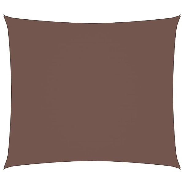 vidaXL Sonnensegel Oxford-Gewebe Rechteckig 2,5x3 m Braun 135810 günstig online kaufen