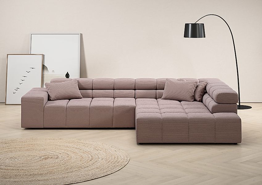 INOSIGN Ecksofa Ancona incl. Kopfteilverstellung, OTTOs günstig online kaufen