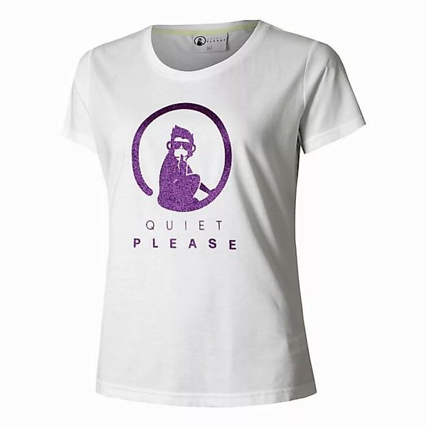 Quiet Please T-Shirt Perspectives Baseline Glitter Tee günstig online kaufen