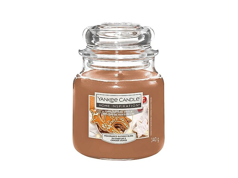 Yankee Candle Duftkerze Yankee Candle Duftkerze Mittleres Glas Gingerbread günstig online kaufen