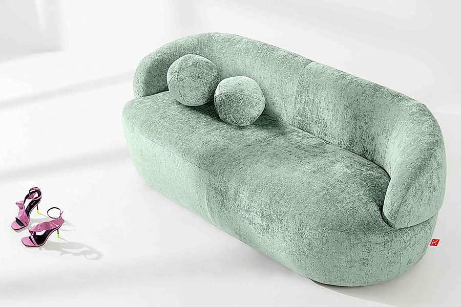KONSIMO® 3-Sitzer NELUM Sofa, Modern, organische günstig online kaufen