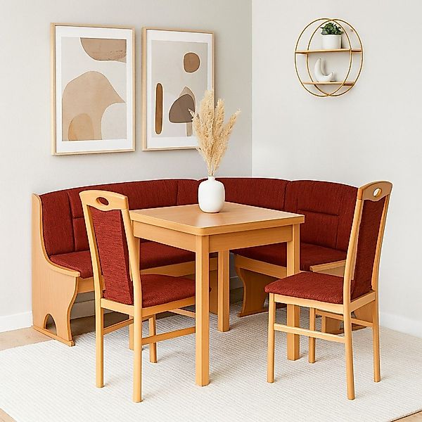 moebel-direkt-online Eckbankgruppe Madrid 4tlg. Set (Stauraumeckbank, günstig online kaufen