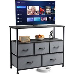 Refined Living TV-Schrank Stoffkommode mit 5 günstig online kaufen