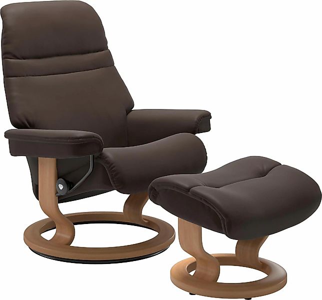 Stressless Relaxsessel "Sunrise" Relaxsessel mit Hocker, mit Classic Base, günstig online kaufen