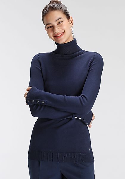 Tamaris Rollkragenpullover in enger Form mit günstig online kaufen