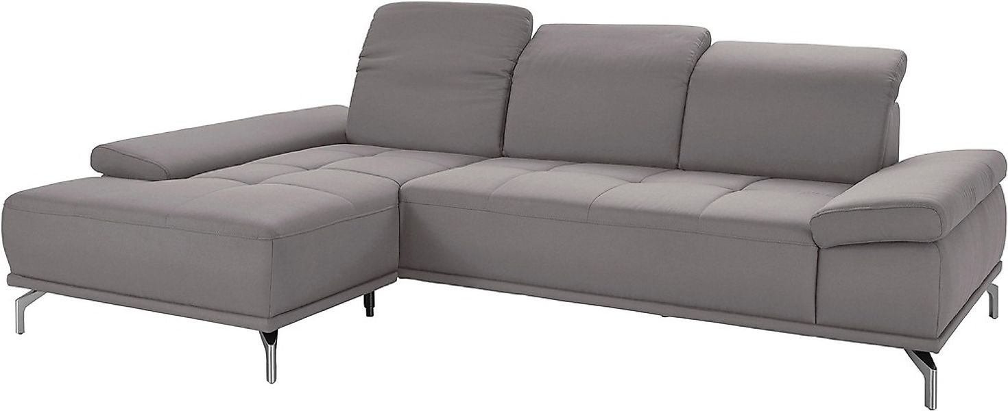 Places of Style Ecksofa "Caluna", Inkl.Sitztiefenverstellung, wahlweise mit günstig online kaufen