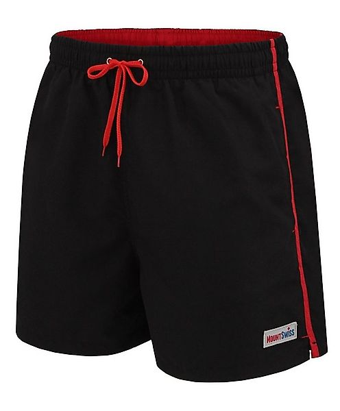 Mount Swiss Badeshorts Mount Swiss Männer Badehose DARIO mit seitlichen Tas günstig online kaufen