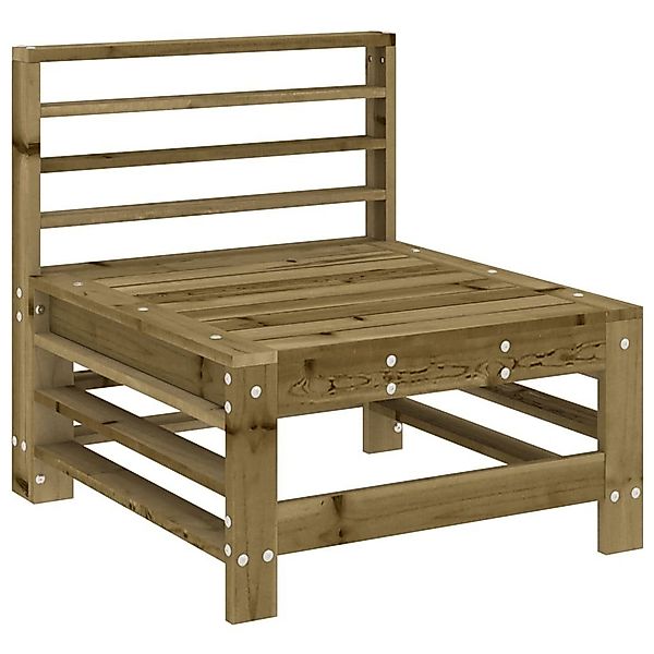 vidaXL Sofaelement Garten-Mittelsofa Kiefernholz Imprägniert (1 günstig online kaufen