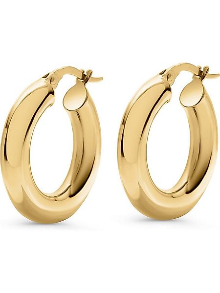 CHRIST Paar Creolen CHRIST Damen-Creolen 585er Gelbgold (Paar) günstig online kaufen