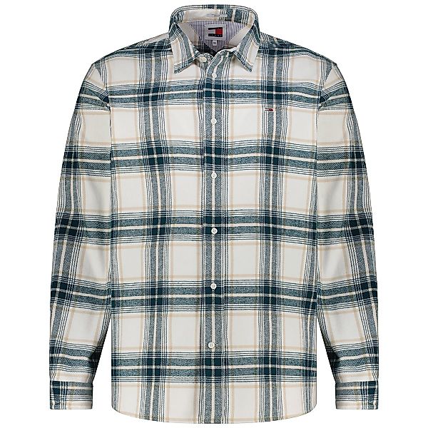 Tommy Jeans Freizeithemd aus Baumwolle Farbe weiß Größe: 5XL günstig online kaufen