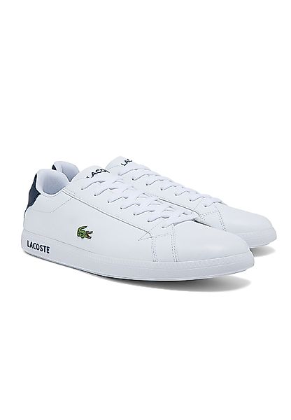 Lacoste Herren Sneaker GRADUATE 7-41SMA0012042 WHT/NVY Weiß Blau günstig online kaufen