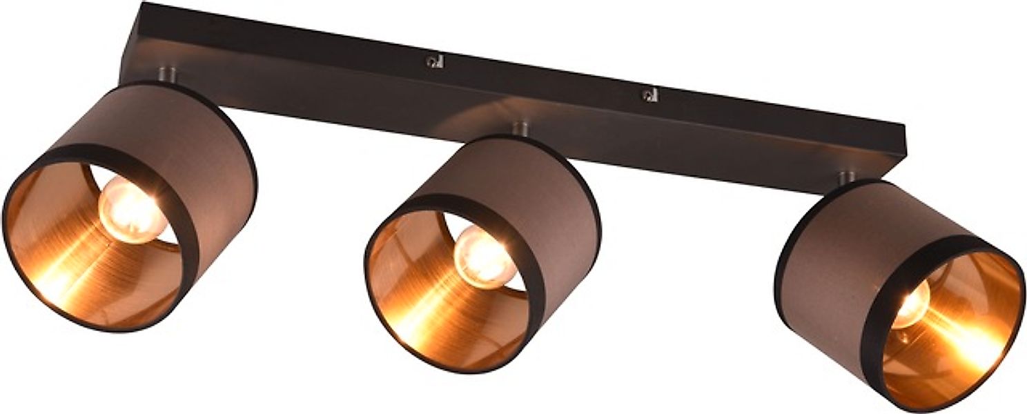 REALITY Leuchten Deckenstrahler »DAVOS, Deckenspot 3-flammig exkl 3xE14 max günstig online kaufen