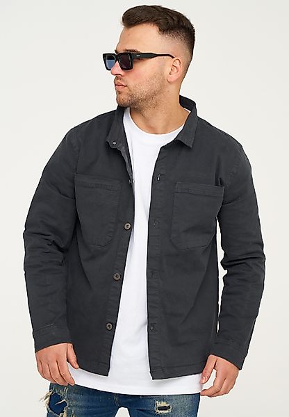 SOULSTAR Langarmhemd S2PLUNGE Herren Overshirt Freizeithemd günstig online kaufen