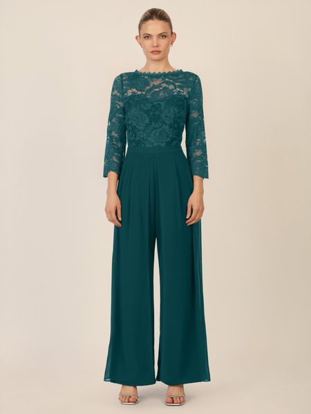 Apart Jumpsuit mit Spitzentop und weitem günstig online kaufen